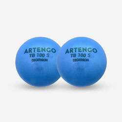 Bola Tenis Busa Twin-Pack TB100 - Biru