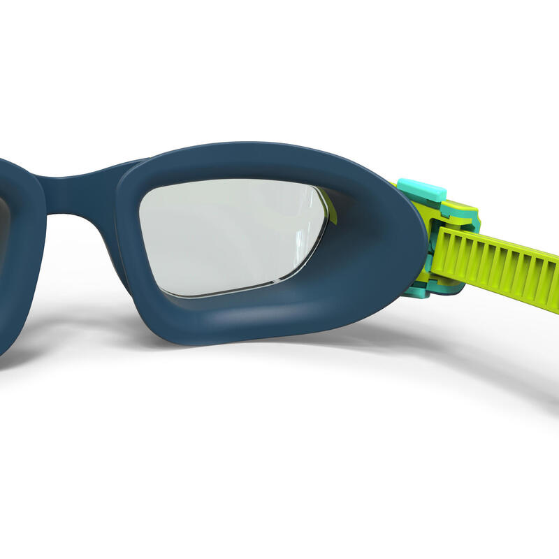 Zwembril voor kinderen SPIRIT geel blauw heldere glazen
