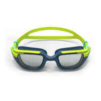 نظارة سباحة SPIRIT للأطفال بعدسات شفافة - أصفر/ أزرق