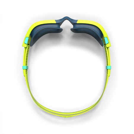 نظارة سباحة SPIRIT للأطفال بعدسات شفافة - أصفر/ أزرق