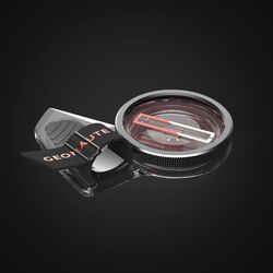 RACER 900 LEFT-THUMB COMPASS FOR ORIENTEERING - BLACK