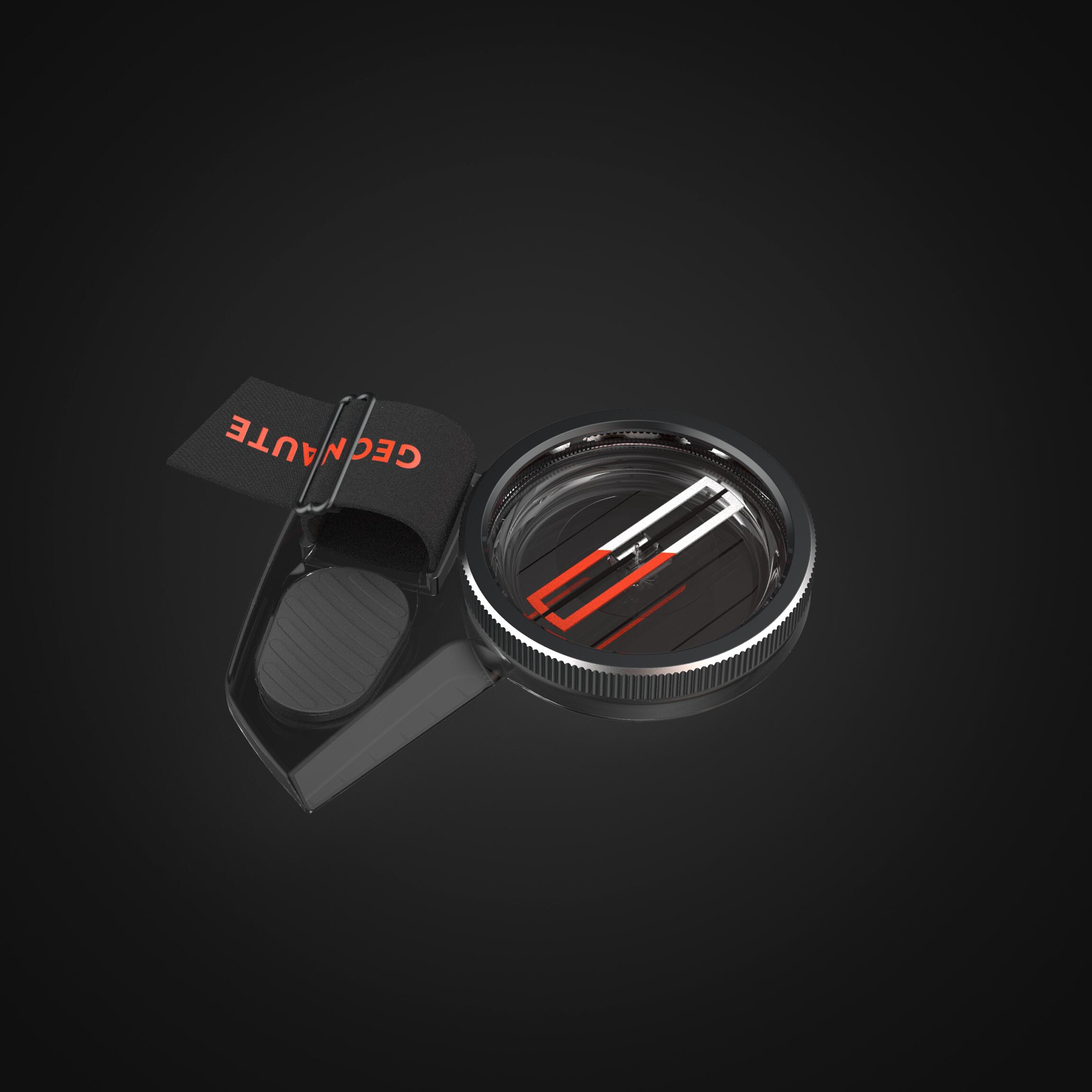 BRÚJULA PULGAR DERECHO PARA CARRERA DE ORIENTACIÓN RACER 900 NEGRO 9/9