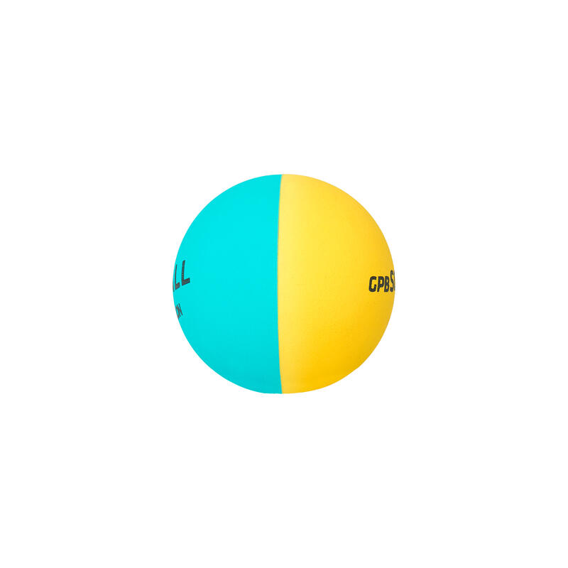 Pelotas Pelota GPB Soft Bicolor Amarillo Azul Turquesa Iniciación (x2)