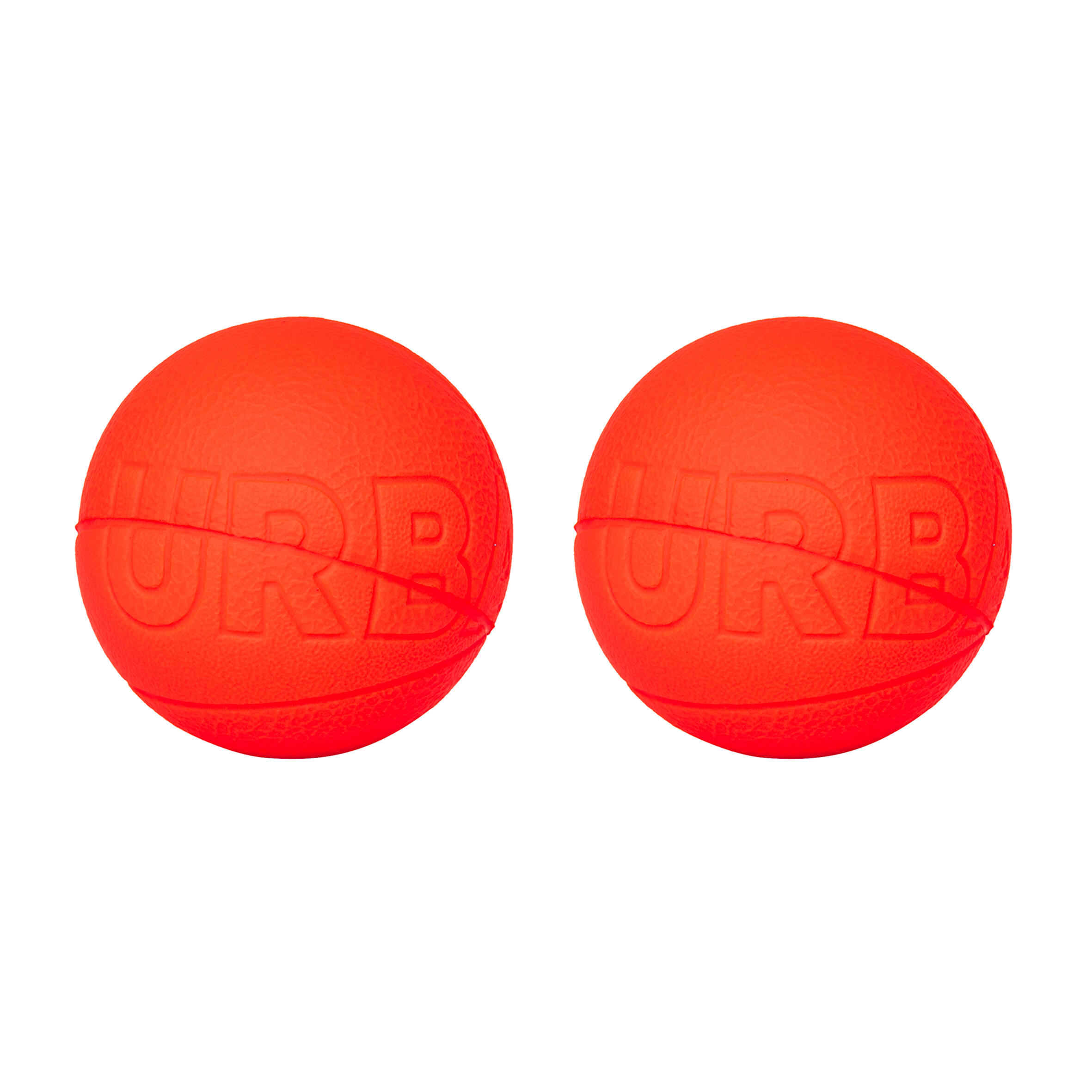 Soft Foam Balls One Wall SPB 100 Twin-Pack - Orange 1/5