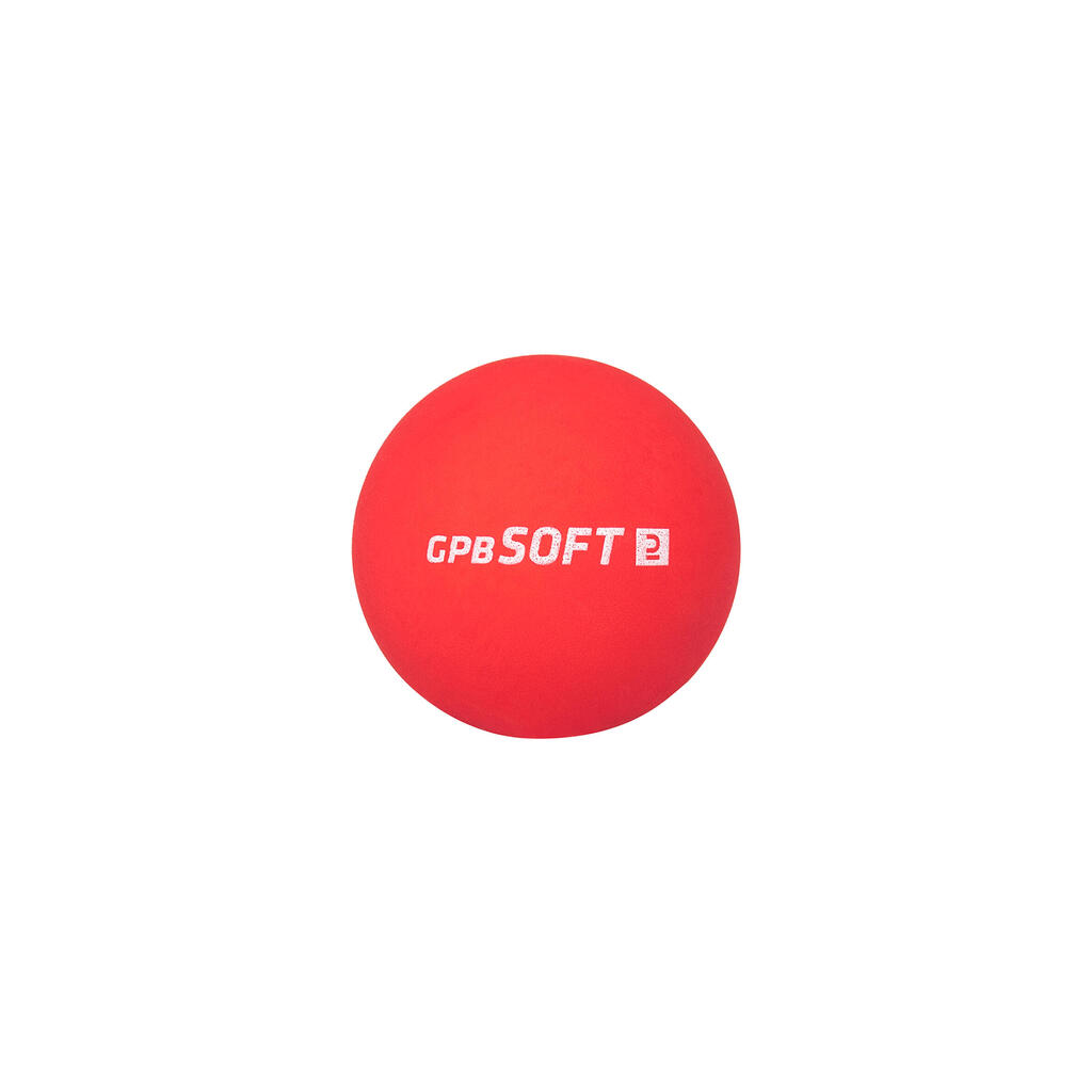 Pelotabälle für Einsteiger GPB Soft zweifarbig rot/marineblau ×2