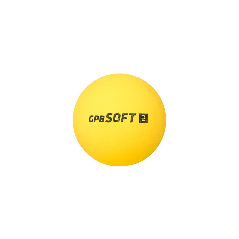 Pelotabal voor beginners GPB Soft geel/turquoise 2 stuks