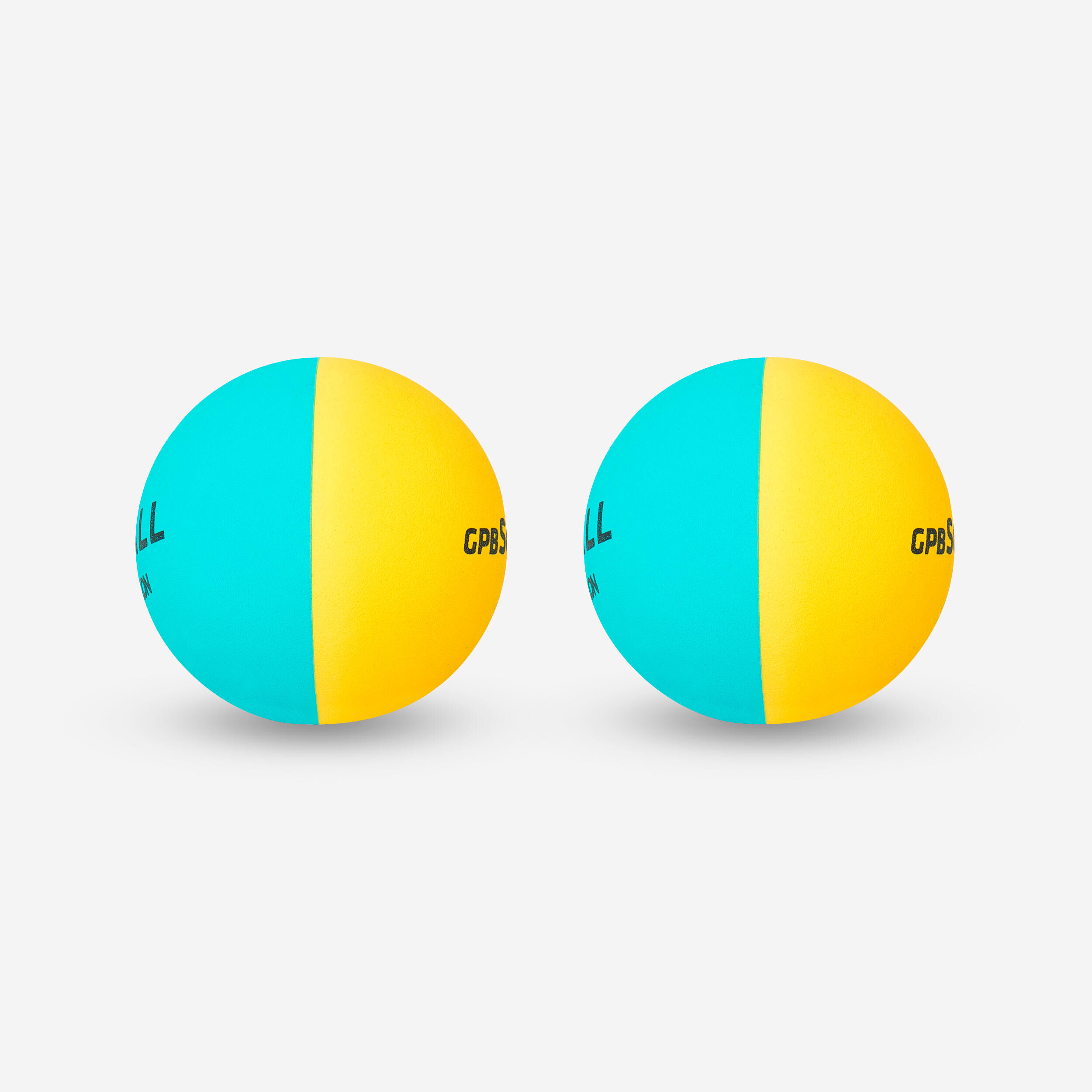 URBALL Beginner Pelota Balls GPB Soft x2 - Yellow/Turquoise Blue