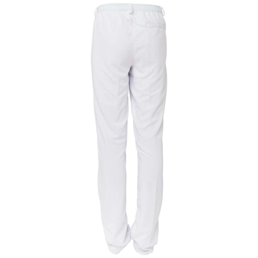 Kids' Basque Pelota Bottoms - White