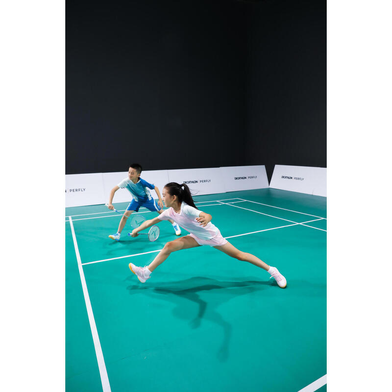 Badminton Shorts 560 Kinder blau
