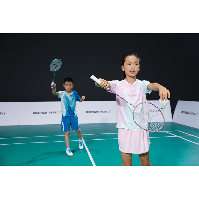 BADMINTON JUNIOR 560 SKIRT PINK