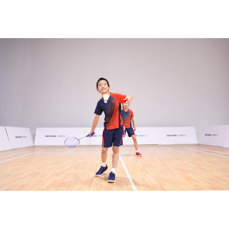 Încălțăminte badminton BS160 Bleumarin Copii 