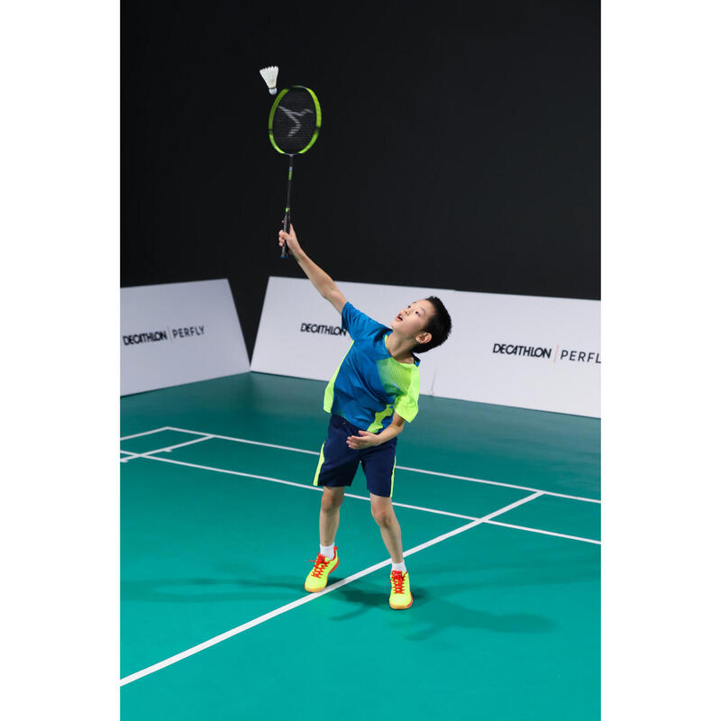 Racchetta badminton junior BR500 nero-giallo