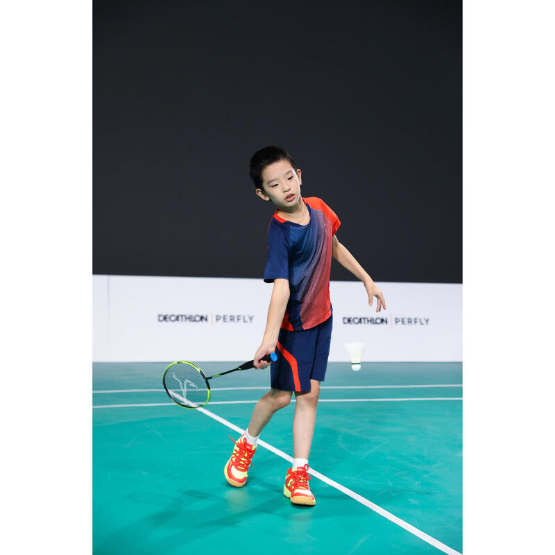 Racchetta badminton junior BR500 nero-giallo