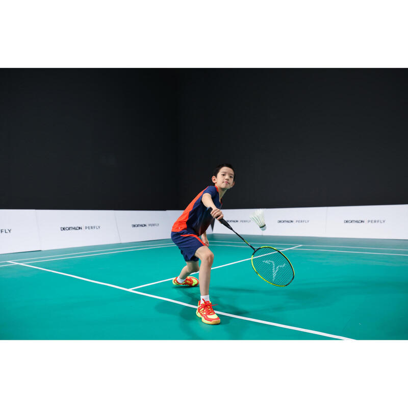 Badmintonracket voor kinderen BR 500 geel