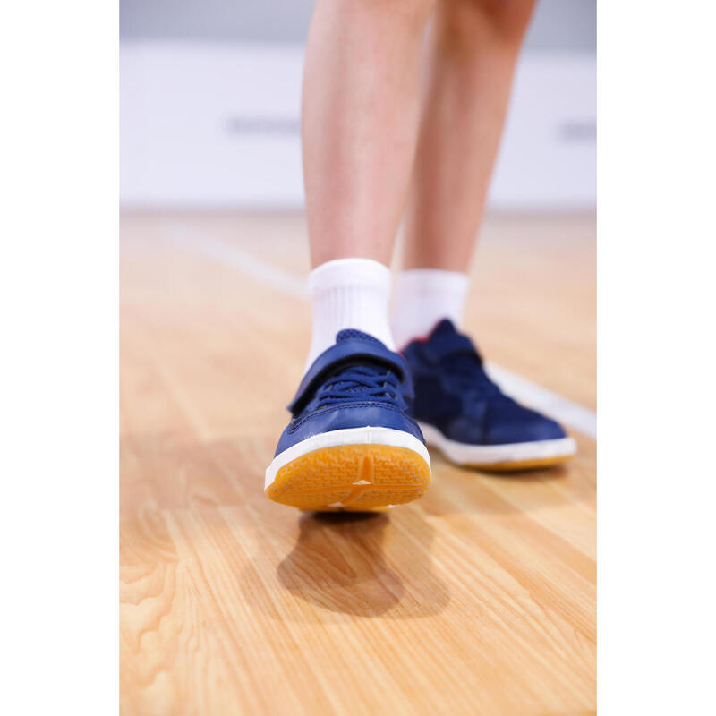 Dětské boty na badminton BS160 modré 