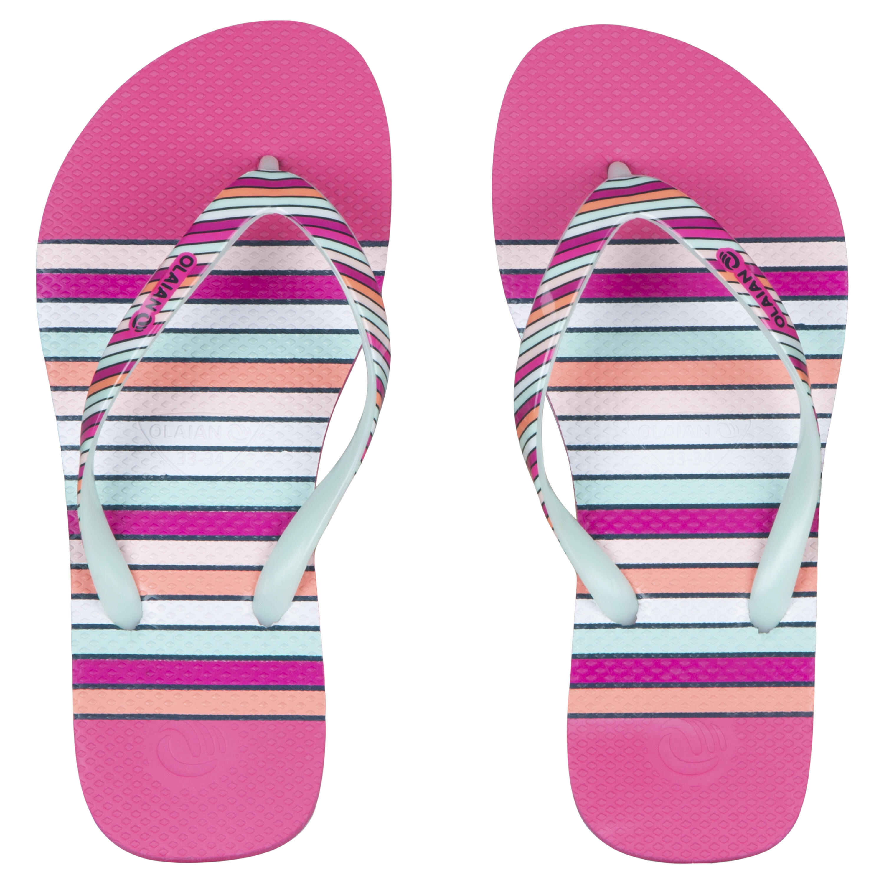 Girls' Flip-Flops - 190 Paradise 2/6