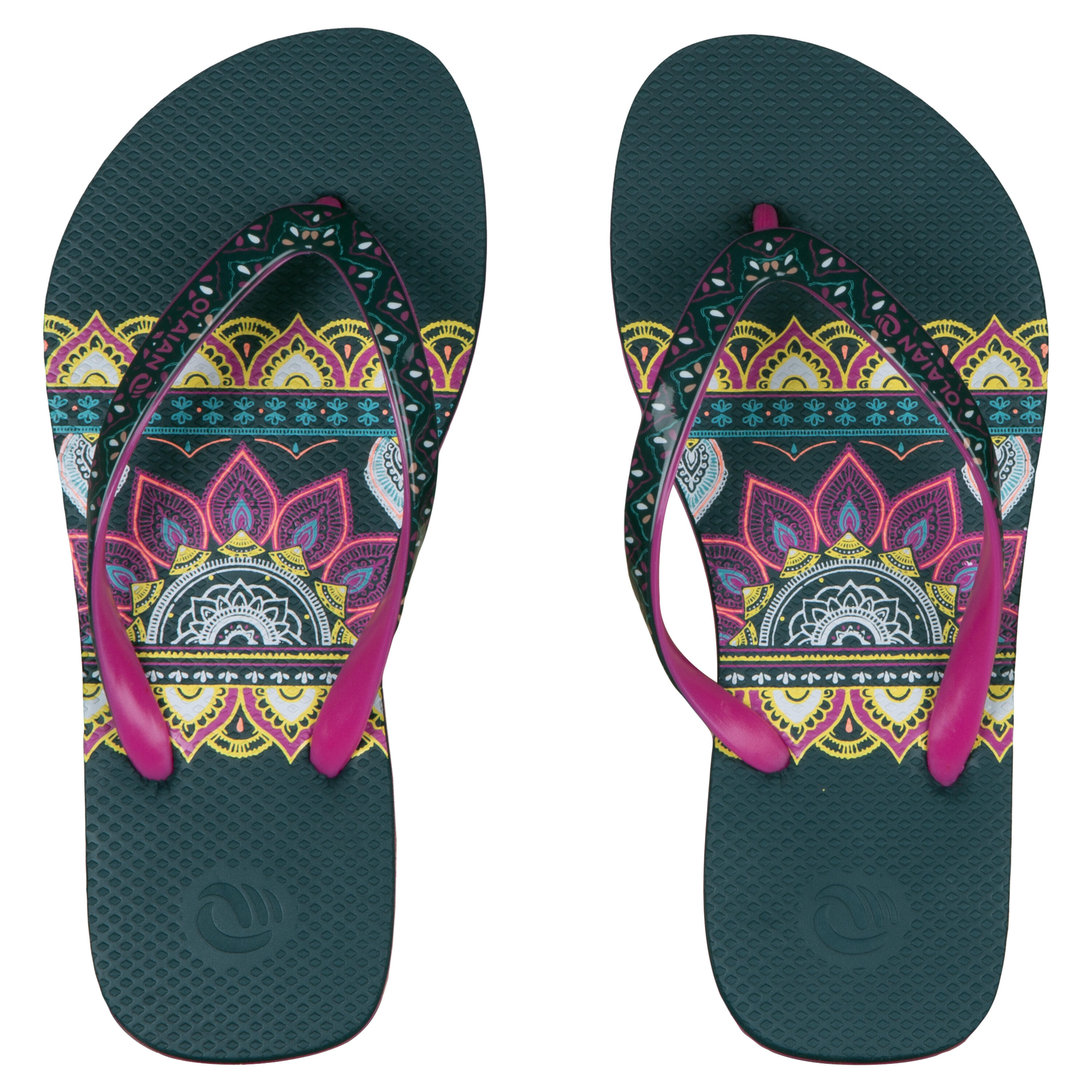 Girls' Flip-Flops - 190 Pagy Blue 2/6