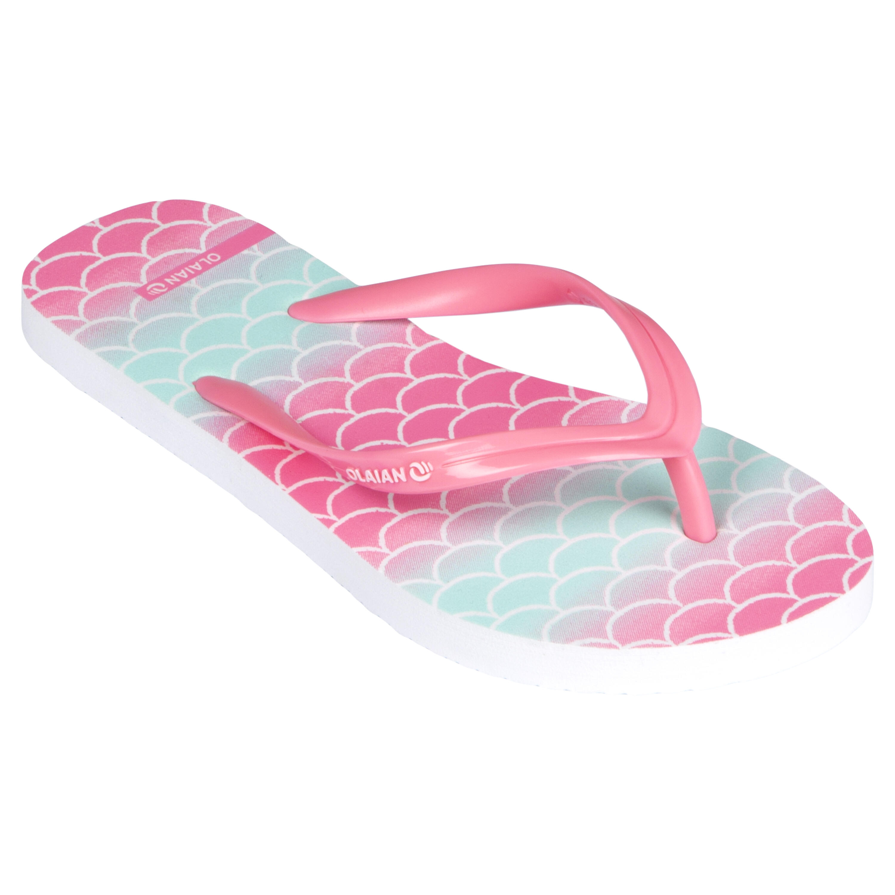 OLAIAN Girls' Flip-Flops - 120 Mermaid