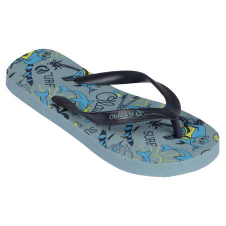 Boys' Flip-Flops - 120 Happy blue