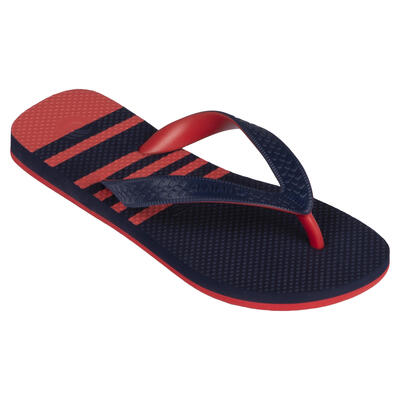Chanclas playa Niños dedo negro azul