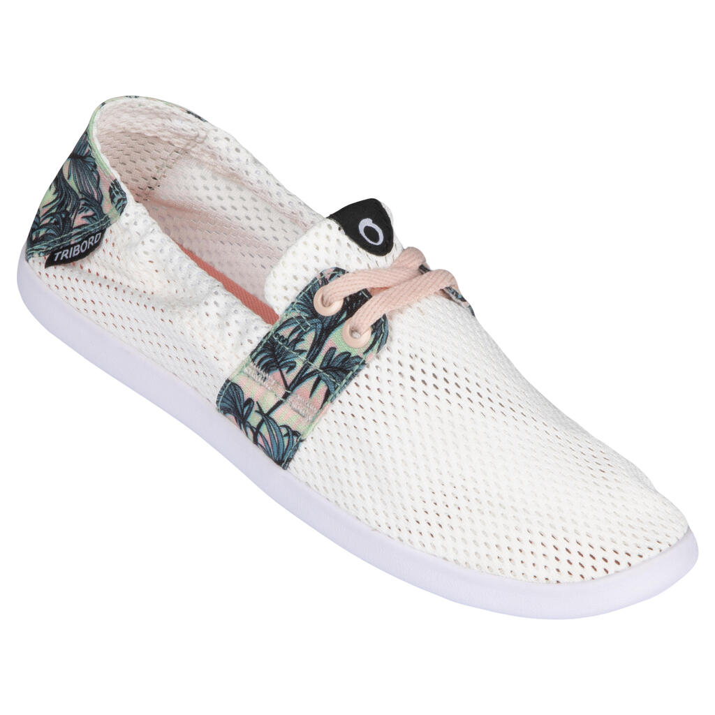 Strandschuhe Damen Areeta Exotic weiß/hellrosa