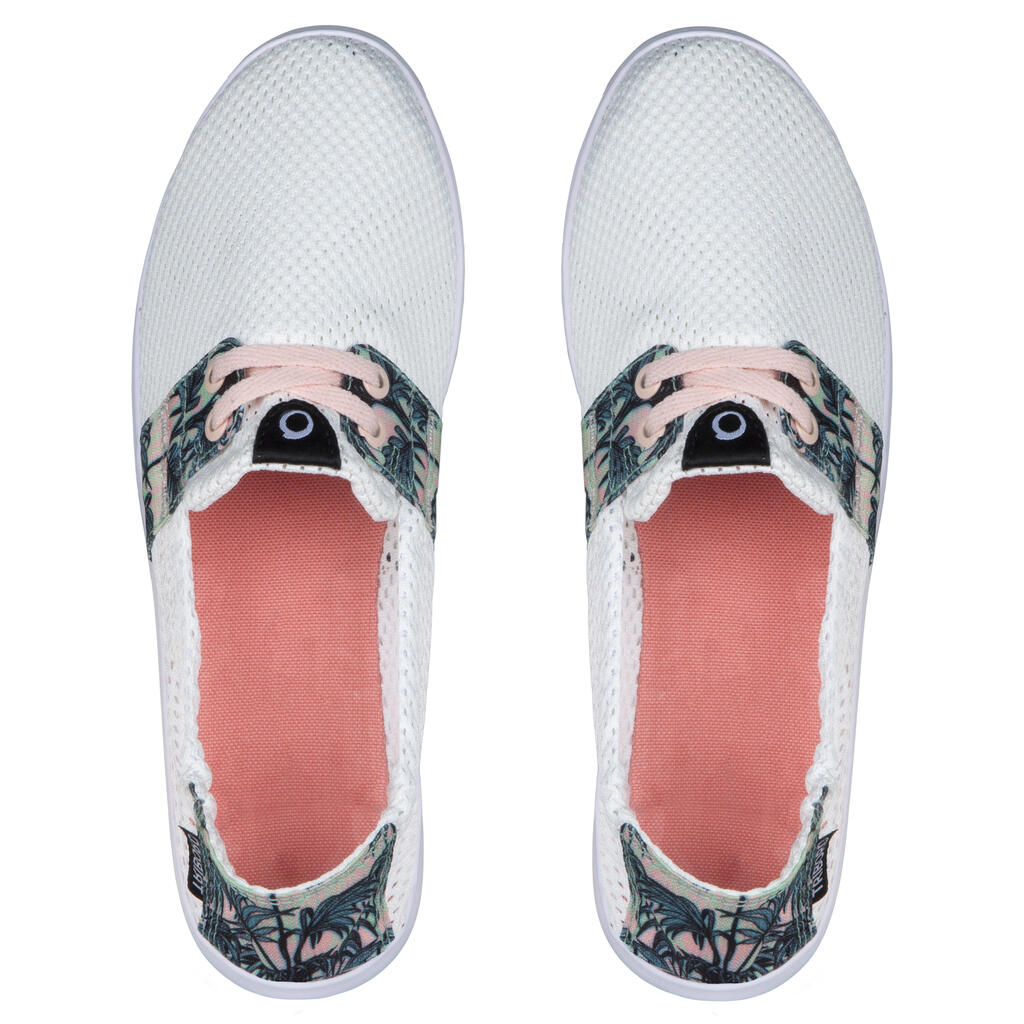 Strandschuhe Damen Areeta Exotic weiß/hellrosa