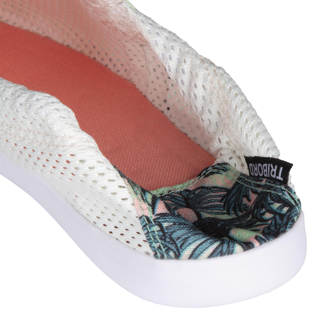 Strandschuhe Damen Areeta Exotic weiß/hellrosa