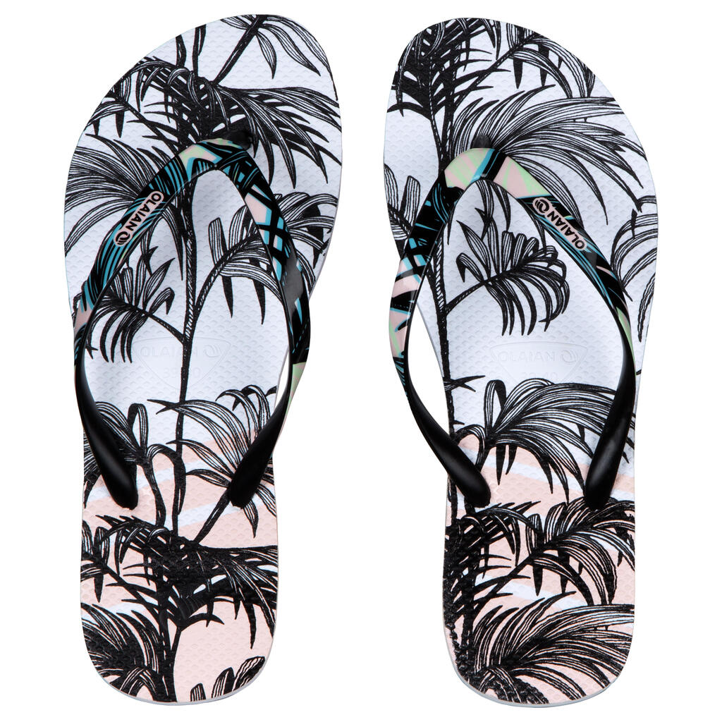 Women's flip-flops -190 Belly white