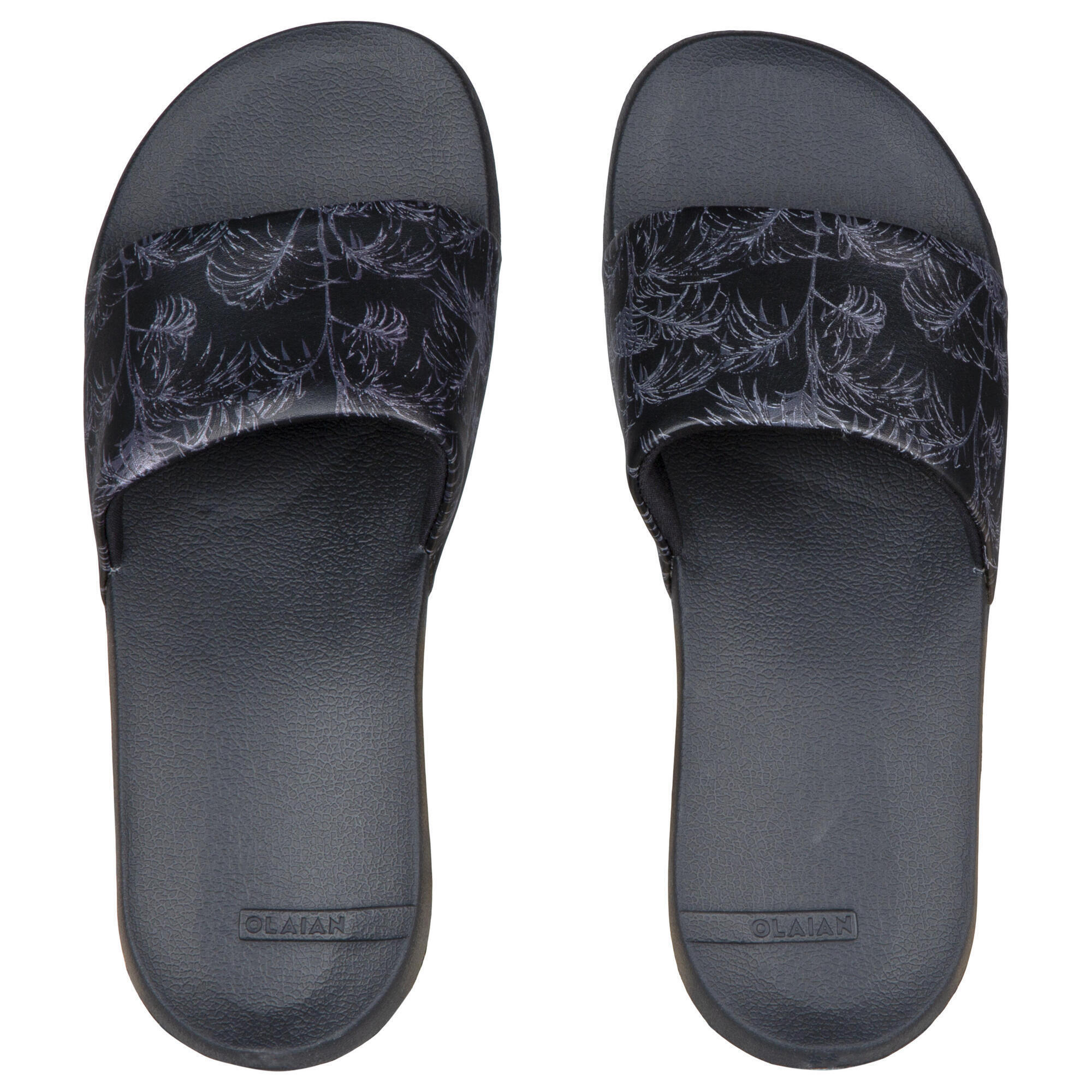 Women's flip-flops - 550 Exotic black