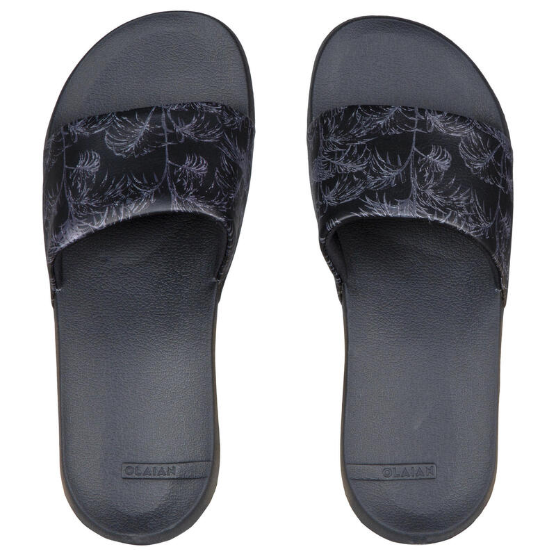 Surfslippers voor dames 550 Exotic zwart