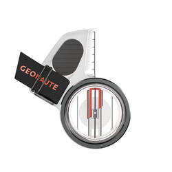 RACER 900 LEFT-THUMB COMPASS FOR ORIENTEERING - BLACK
