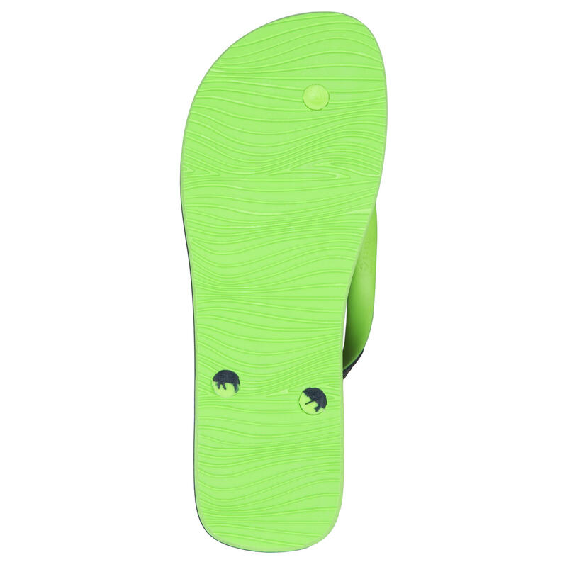 Férfi papucs szörfözéshez 190 Grad, zöld