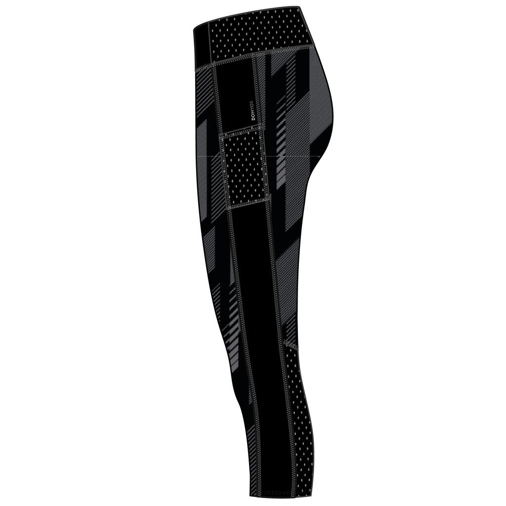Short Fitness Leggings with Phone Pocket