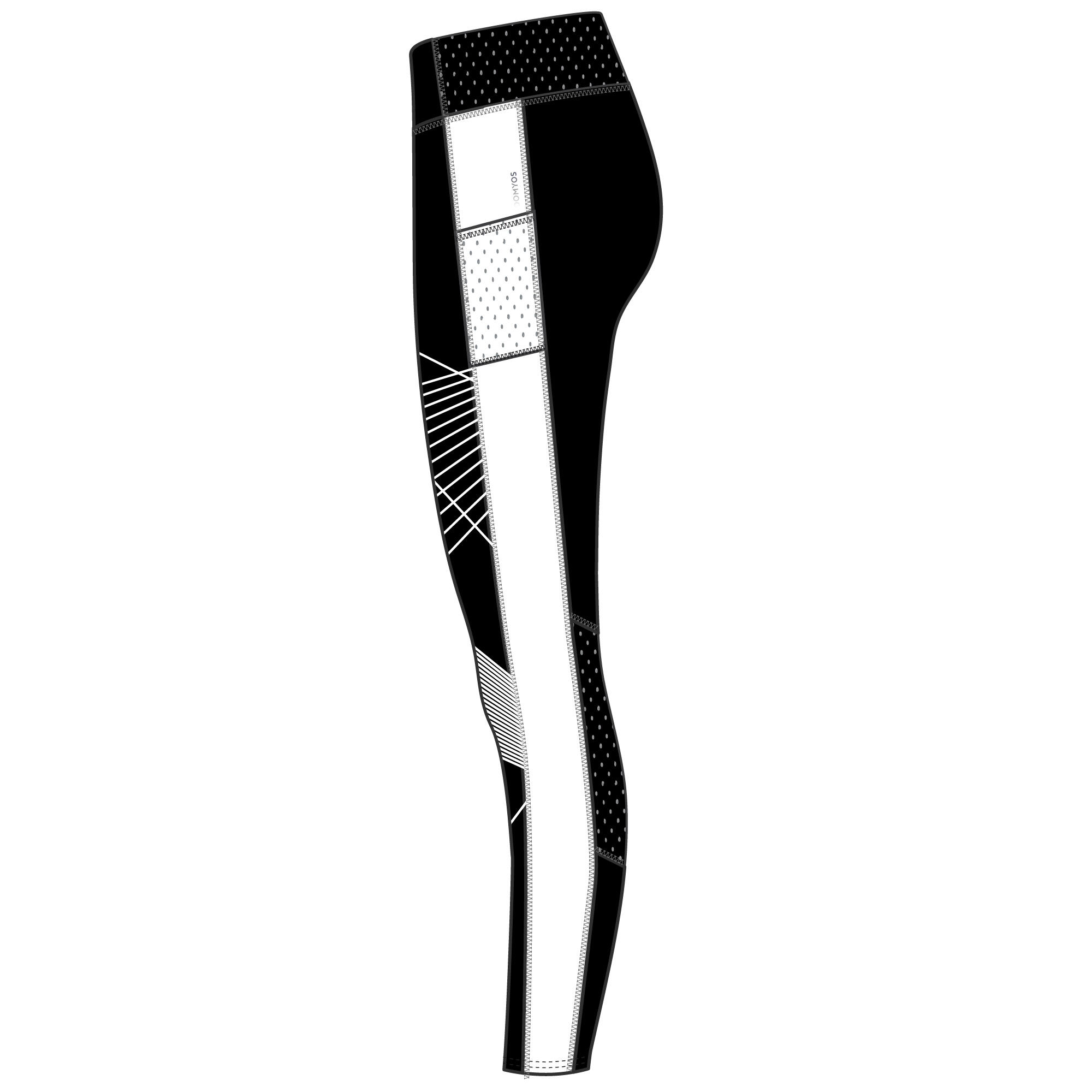 Legsa Lovely Combo Shiny Leggings Combo White & Black | Legsa