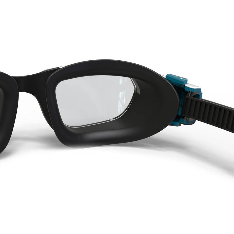 Polarised Swimming Goggles - Spirit Size S Smoked Lenses - Black / White