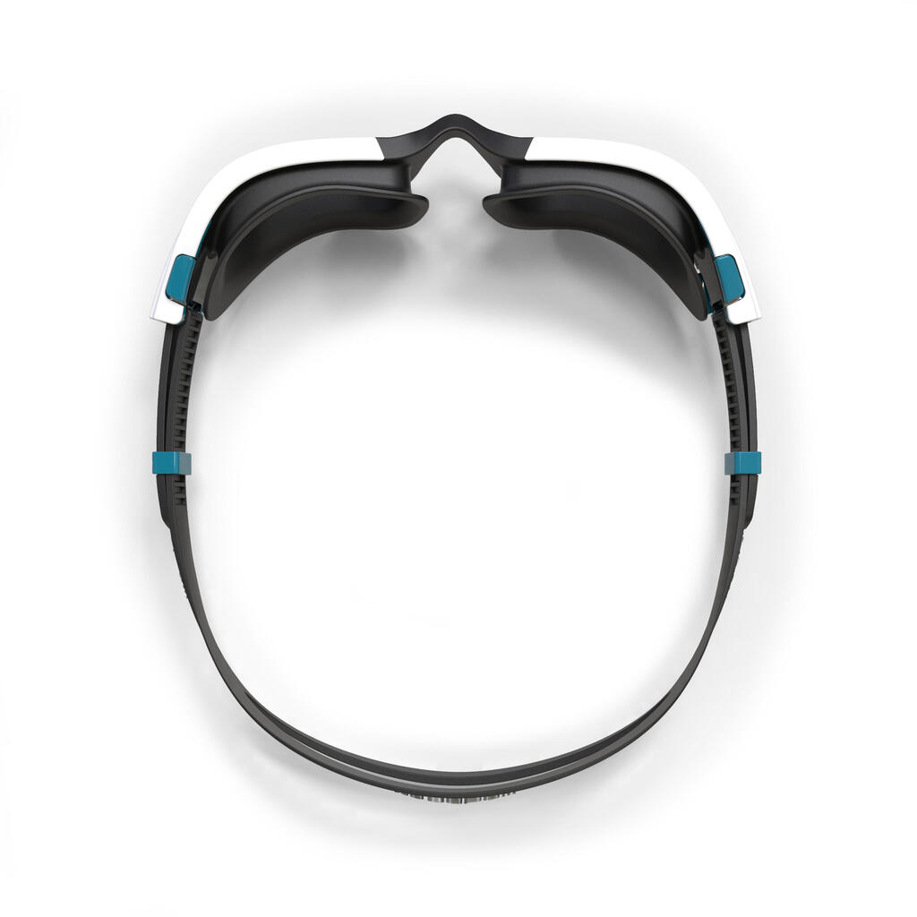 Lunettes De Natation SPIRIT - Verres Polarisés - Petite Taille - Noir Blanc Bleu