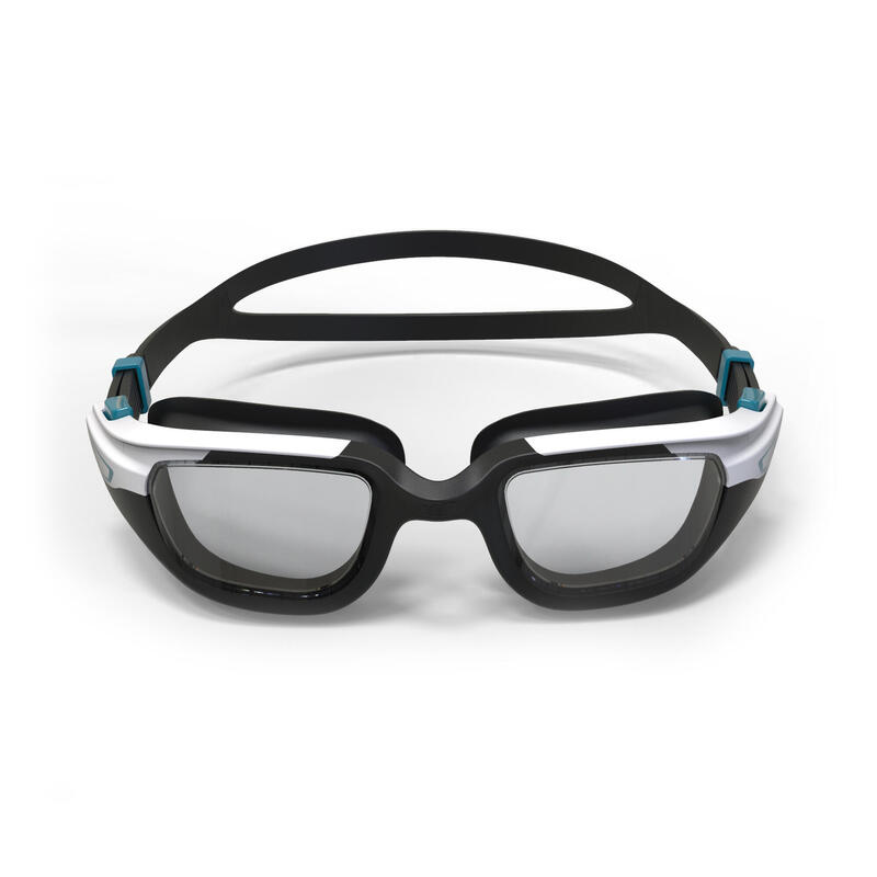 CN Polarised Swimming Goggles - Spirit Size S Smoked Lenses - Black / White
