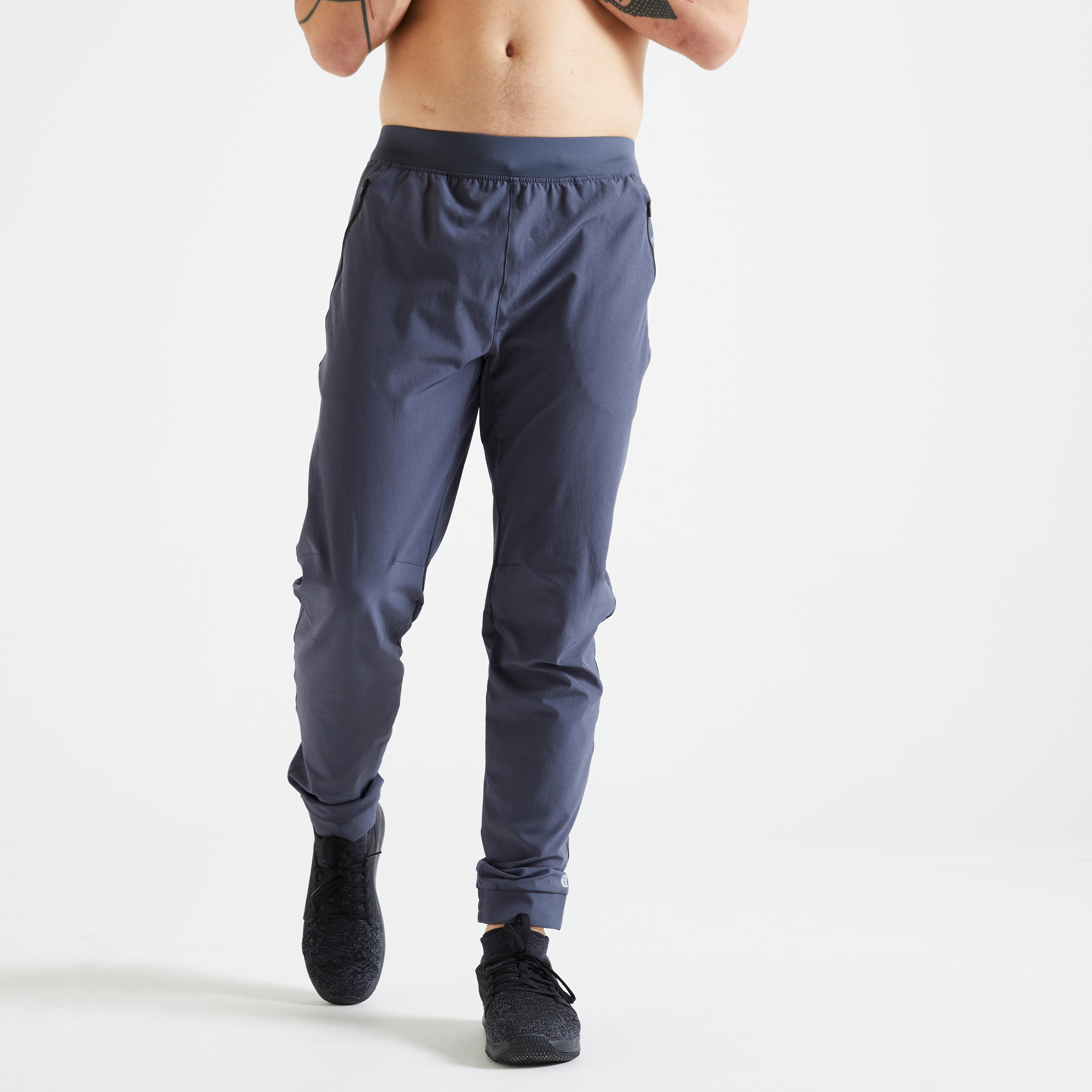 Slim-Fit Fitness Bottoms PANT 500 M 