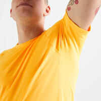 100% Mesh Technical Fitness T-Shirt - Mango Orange
