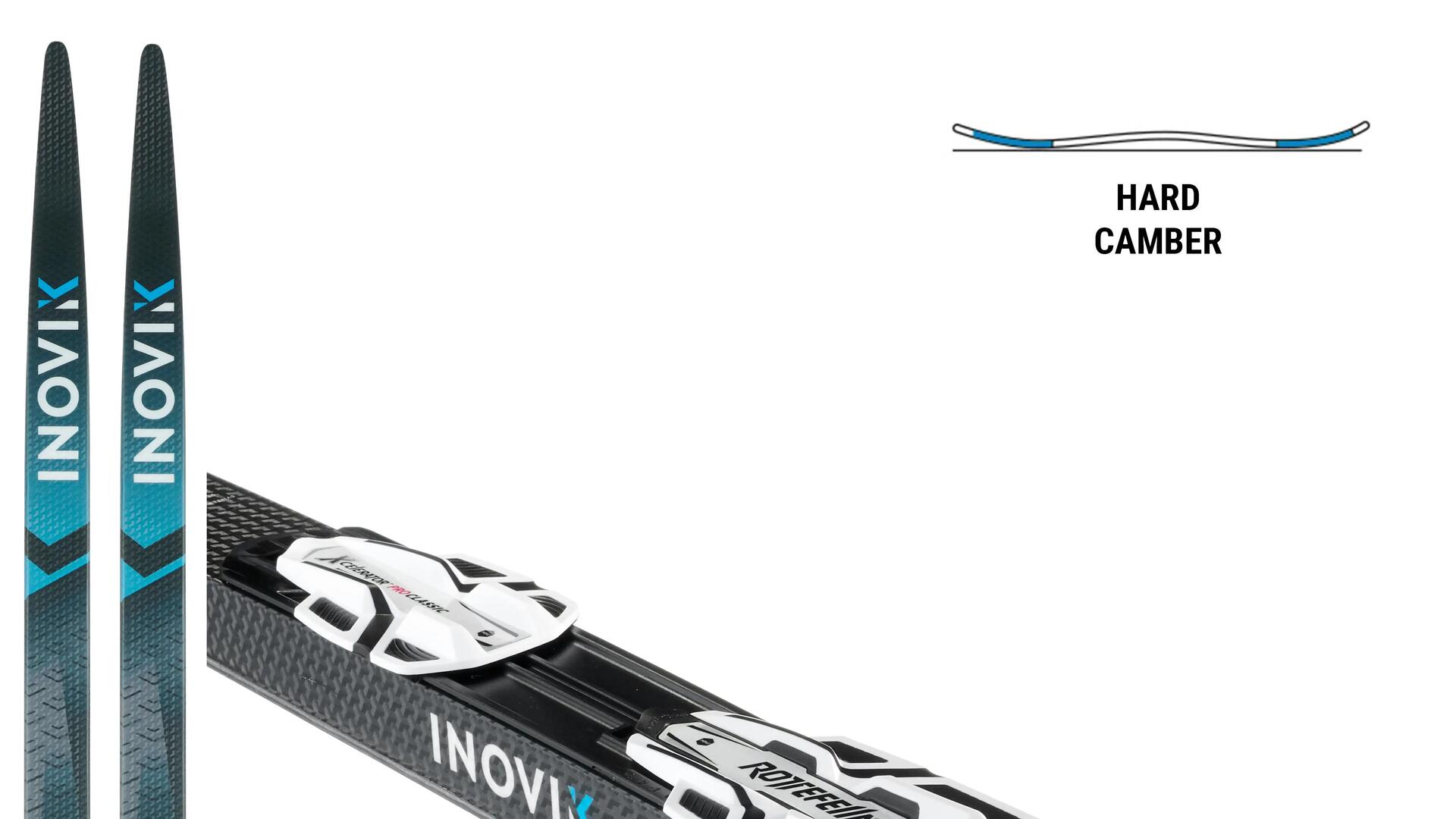 SKI CLASSIC 550 mit Fellen – mittlere Vorspannung 