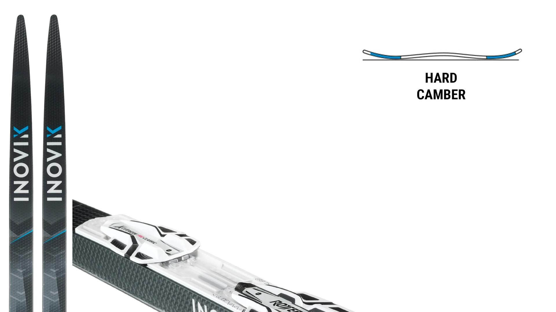SKI CLASSIC 550 mit Fellen – mittlere Vorspannung 