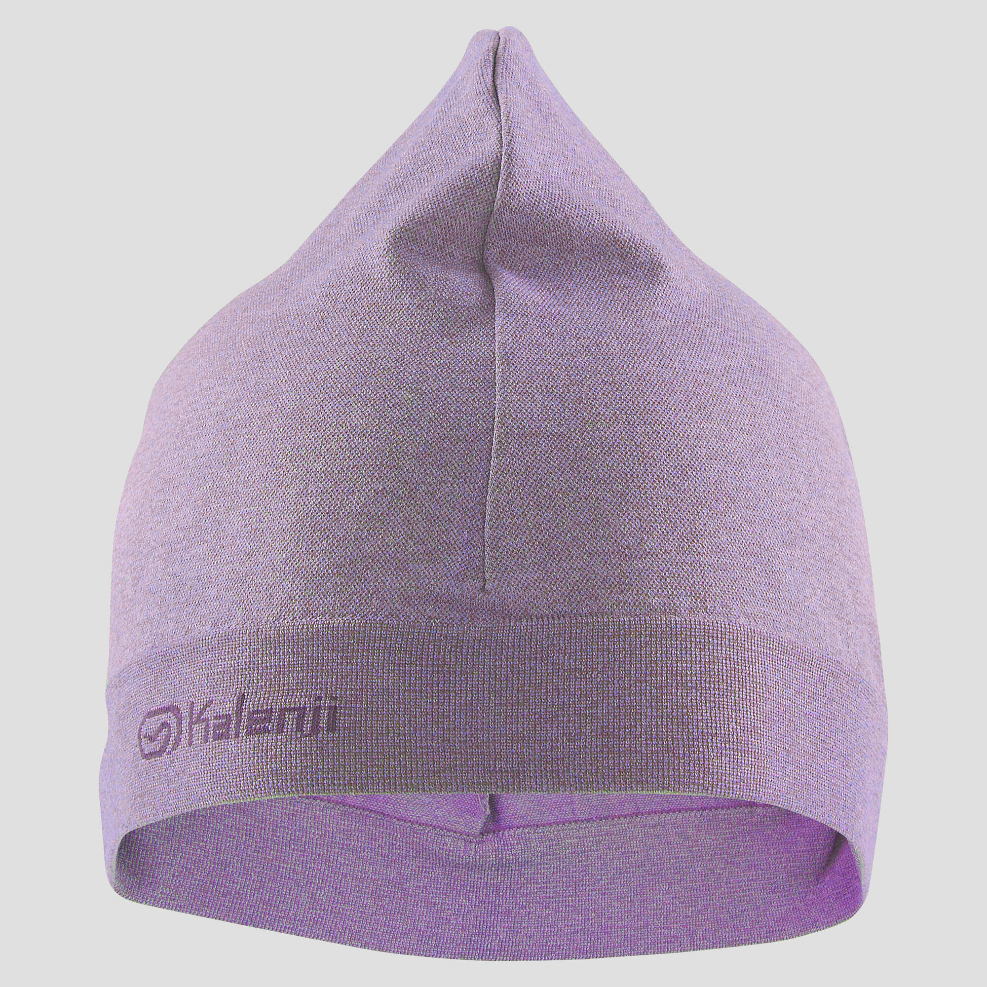purple running hat