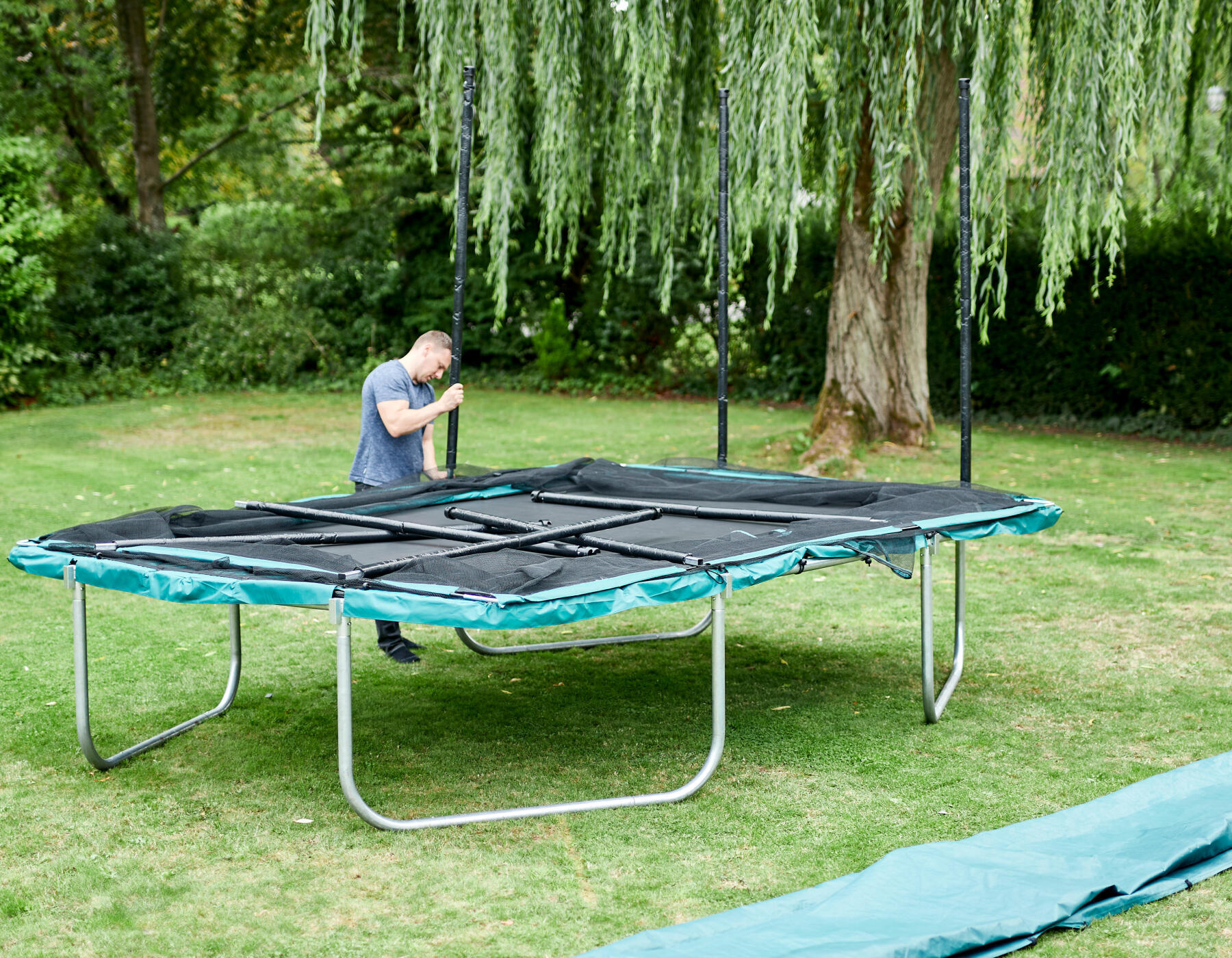 Comment entretenir son trampoline pendant l’hiver ?