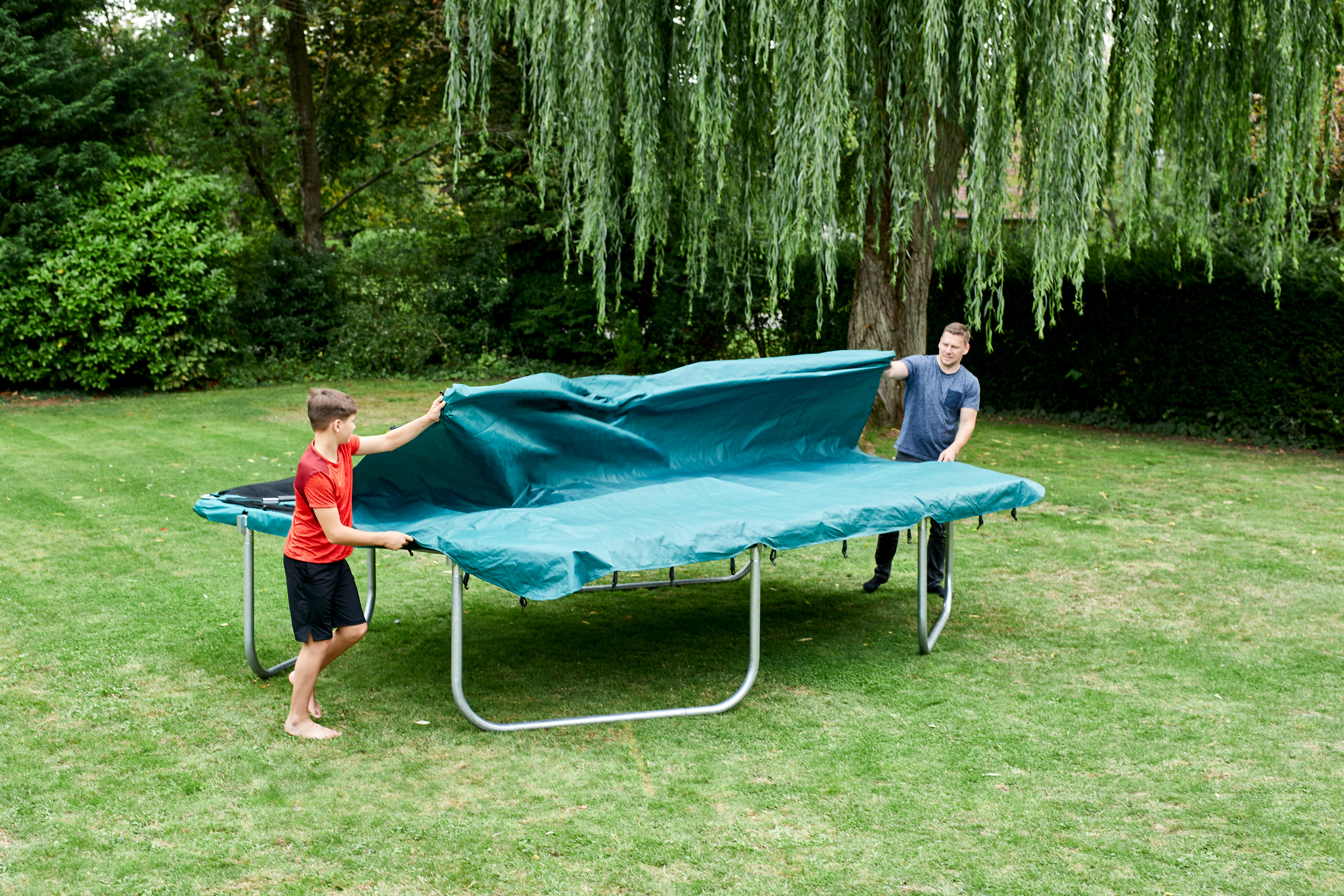 TRAMPOLINE RECTANGULAIRE 520 decathlon domyos : NOTICE REPARATION