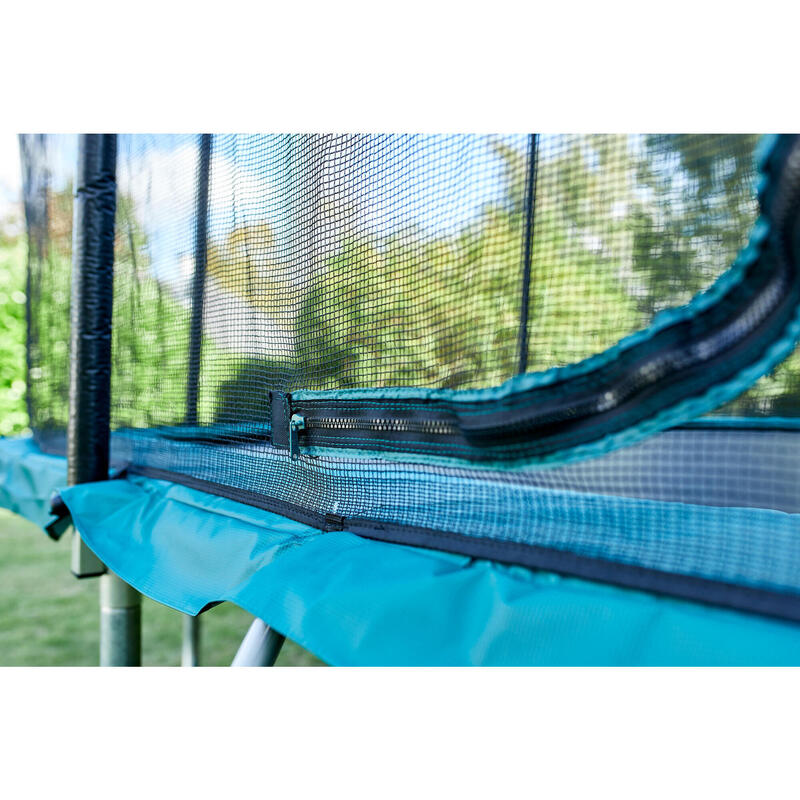 TRAMPOLINE RECTANGULAIRE 520 AVEC FILET DE PROTECTION