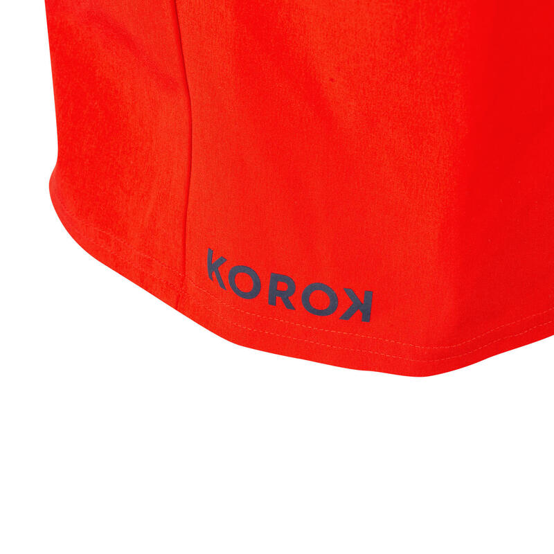 Pantalón Corto de Hockey Hierba Hombre Korok FH500 rojo