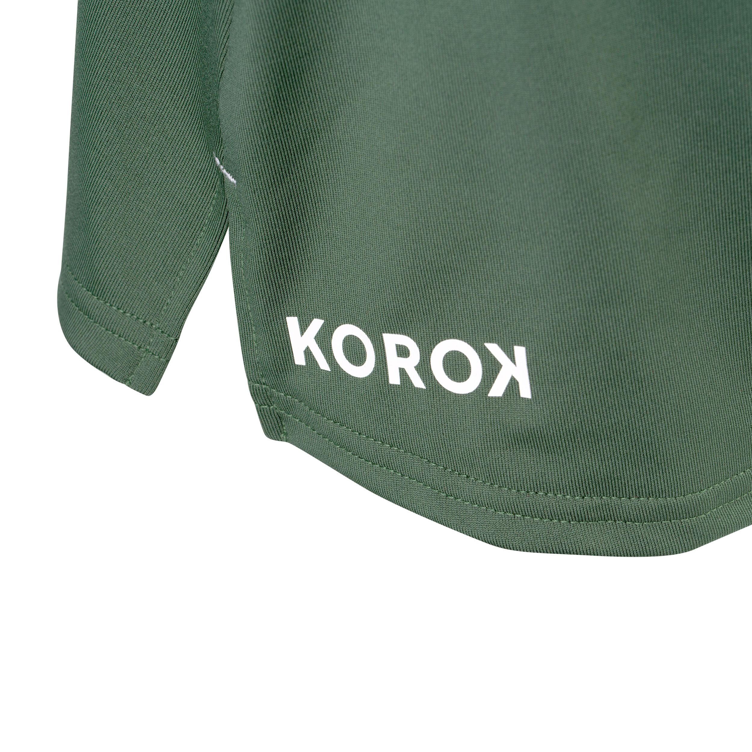 KOROK Dámska sukňa na pozemný hokej FH500 zelená M · záber 4