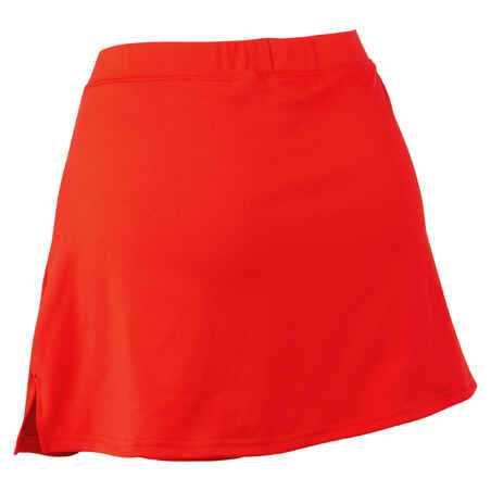 Moteriškas žolės riedulio sijonas „FH500“, raudonas
