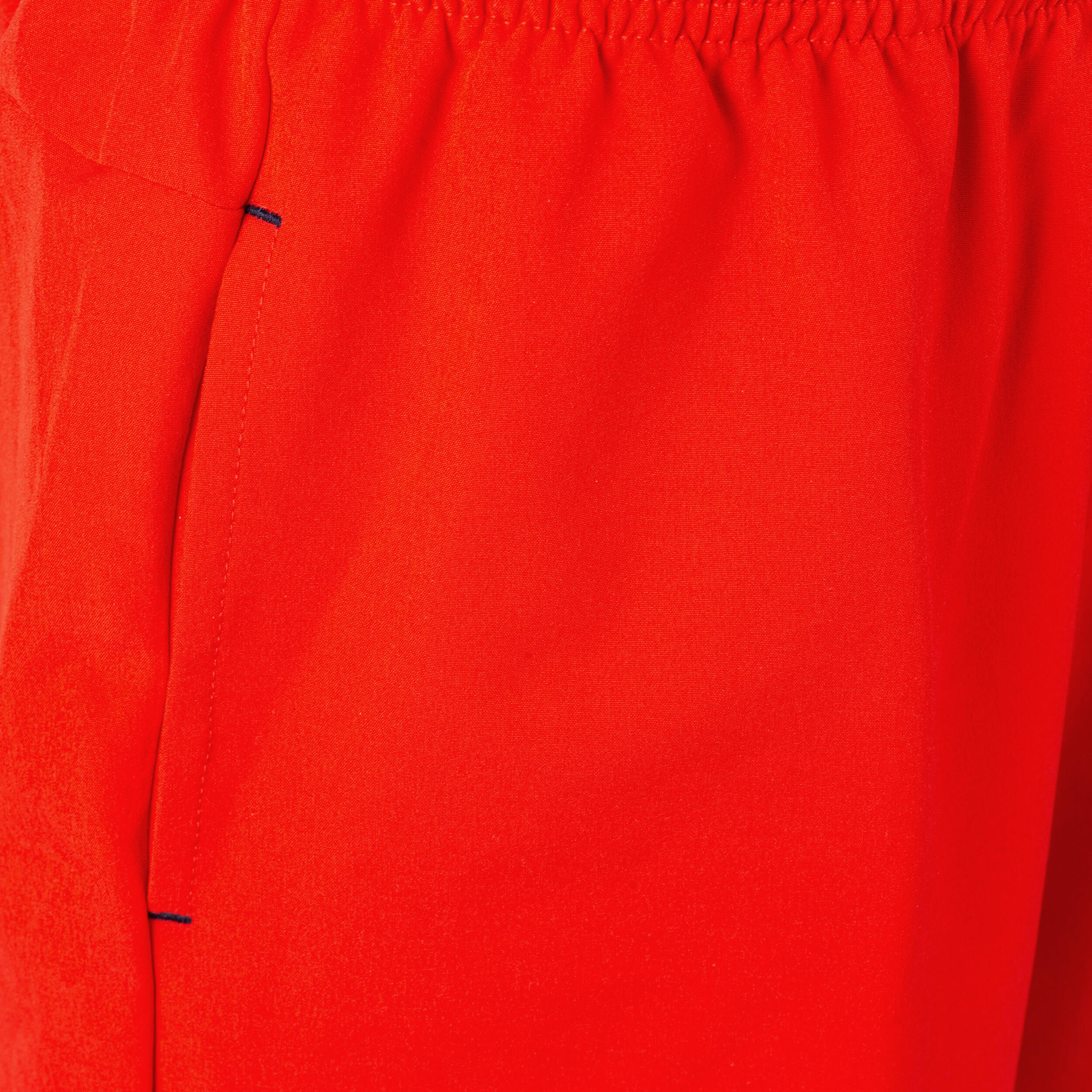 Boys' Field Hockey Shorts FH500 - Red 3/4