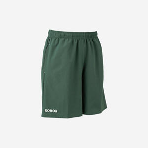 Pantalón Corto de Hockey Hierba Niños Korok FH500 Verde